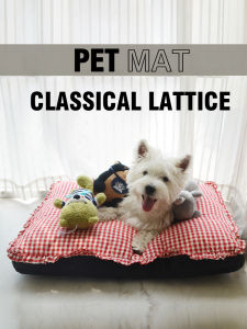 Detachable Washable Dog Mat for Small to Medium Dogs like Bichon French Bulldog Snowy All Seasons Universal Pet Sleeping Mat