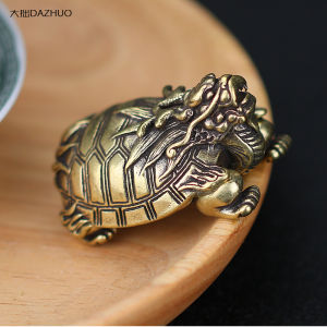 Handcrafted Bronze Turtle Table Decor