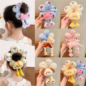 Cute Cartoon Mickey Mouse Butt Elastic Hair Bands Girls Childrens Adorable Hair Accessories New Style Girl Bun Hair Ties