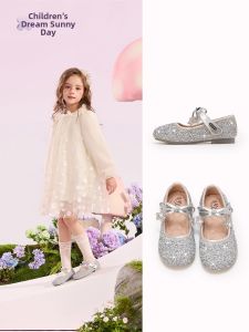 TONGMENGQINGTIAN | Princess Style 2026 New Spring Summer Children Shoes Soft Bottom