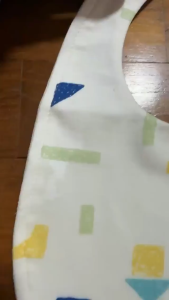 Baby Pure Cotton Feeding Bib / Infant Waterproof Saliva Bibs