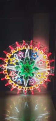 25 inches TALA PAROL made of capiz shell