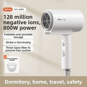 [China Plug Adapter Needed] Bear | Portable Negative Ion Fast-Dry High-Power Hair Dryer