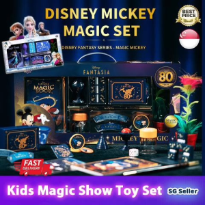 【SG Ready Stock】Kids Frozen/Micky Magic Show Mega Toy Set Gift Box★8 Magic Tricks Included✅Christmas/Birthday Gift Idea For Children✅Party Game✅