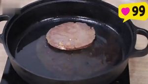 Cast Iron Paella pan Frying pan two ears 35CM Gas cooker induction cooker universal household pan