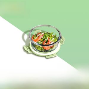 Microwave Heating Special Glass Food Container Freshness Preservation Box Soup Bowl Bento Box for Office Workers New 2025