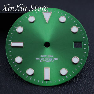 Sunburst SUB Watch Dial 28.5mm Watch Dial High Quality Luminous Watch Faces For NH35 NH36 4R 7S Movement SUB NH35 Case