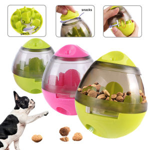 Dog Food Leaker Pet Training Balls Food Dispenser Dog Tumbler Interactive Toy Pet Supplies