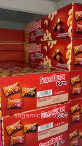 SILVERQUEEN BITES 35 GR - CASHEW - ALMOND - DARK