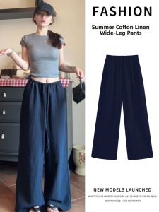 LANMENGYA | Slimming Summer High Waisted Wide Leg Pants