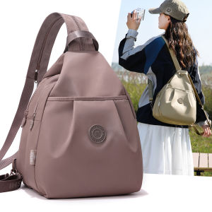 Ladies Large Capacity Casual Versatile Travel Backpack Fashionable 2025 New Style Soft Handle Zipper Closure Waterproof