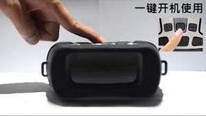 NV3180 Night Vision Goggles for Hunting Binoculars with 2.3 inch TFT LCD HD Infrared IR Trail Camera&Camcorder Magnifier with 7x eyepiece Support 32G TF Card for Wildlife Security Farm