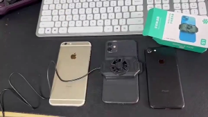 พัดลมระบายความร้อนมือถือ พัดโทรศัพท์มือถือ พัดลมระบายความร้อน พัดลมโทรศัพท์ พัดลมมือถือ คลูเลอร์ไร้สาย พกพกง่าย