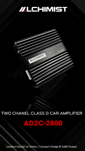 Bộ Khuếch Đại Âm Thanh Ô Tô Kỹ Thuật Số Q Pertor Car Amplifier N-368 2200W DSP 2 kênh lắp đặt sub gầm đôi cho ô tô