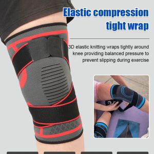Sports Knee Brace With Compression For Knee Joint With Side Stabilizers Joint Pain Relief Adjustable Knee Support Braces