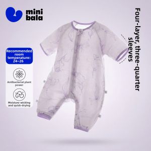MINI BALA | Kick-resistant Mini Bamboo Cotton Muslin Sleeping Bag for Summer