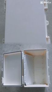 Tủ Nhựa ABS KQX 160*260*150mm chống dật chống nước chịu nắng chống tia uv tủ kỹ thuật điện tủ lắp điện