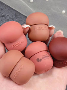 Novo Lip Mud Matte Finish Long-Lasting No Stain on Cup Anti-Depigmentation Face White Student Affordable Velvet Lipstick Female