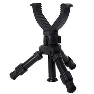 Portable Hunting Gun Tripod Adjustable Rifle Support Mount Monopod Outdoor Practice Floor Holder Tripods for Hunting Shot