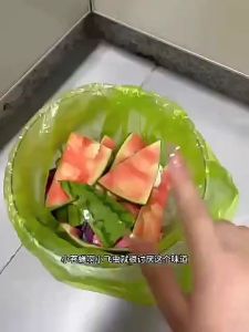 Mosquito Repellent Garbage Bag Drawstring Kitchen Household Portable Thickening Large Wormwood Insect Repellent Deodorant 艾草驱蚊垃圾袋抽绳加厚