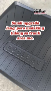 Car Trunk Tray for Geely Coolray with Mesh 2020 Onwards / Geely Okavango 2020 Onwards Model OEM Cargo - High Quality Accessories Accessory Rear Mat Carpets HH