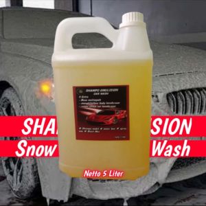 SHAMPO/SABUN SALJU SNO WASH KENDARAAN MOBIL&MOTOR 5LITER