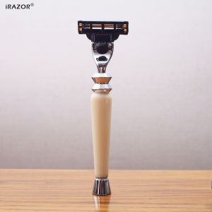 Dao Cạo An Toàn iRAZOR Classic Mach 3 Dành Cho Nam Và Nữ Máy Cạo Râu Thủ Công Loại Bỏ Lông Thép Không Gỉ Lưỡi Dao Thay Thế Bằng Acrylic