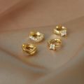 Small Hoop Earrings for Women Non Tarnish Earings for Women Piercing Earrings Set Earings for Kids Accessories Jewelry Set. 