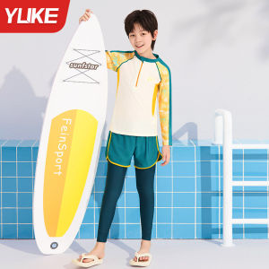 YUKE | Quick-Drying Boys Swimwear Long Sleeve and Pants