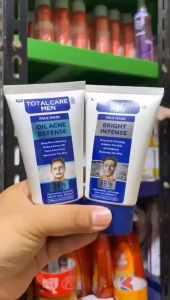 TOTAL CARE Men Face Mask 35ml - Masker Wajah