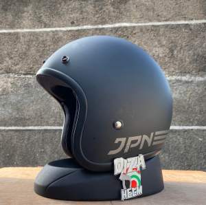 Helm Bogo Retro JPN Hitam Dop
