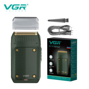 Máy Cạo Râu Mini Chuyên Nghiệp VGR V-353 Dành Cho Nam Lưỡi Dao Bằng Thép Không Gỉ Máy Cạo Điện Có Đầu Dao Nổi Sử Dụng Được Khi Khô Hoặc Ướt