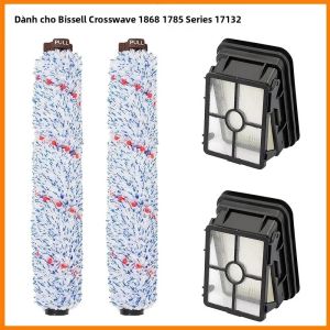 Phụ Kiện Thay Thế Bàn Chải Cuộn HEPA Filter Pet Dành Cho Máy Hút Bụi Robot Bissell Crosswave 1868 1785 Series 17132 Chất Liệu Vải Nhựa ABS