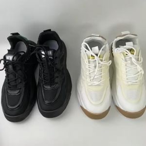 AGC124113 Sepatu Sneakers Pria Import Shoes Casual Sport Olahraga Sekolah Kekinian