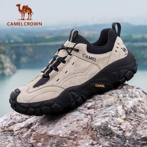 CAMEL CROWN Men’s Hiking Sneakers | Soft Sole Low-Top Trail Walking Shoes | Comfortable Lightweight Casual Outdoor Sports Shoes