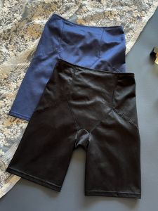 กางเกงชั้นในเสริมหน้าท้องทรงสลิมฟิตสำหรับผู้หญิง ทรงเอวสูง สไตล์ฤดูร้อน ป้องกันการโชว์เนื้อ กางเกงชั้นในแบบบาง 5 ส่วน 4 ฤดู