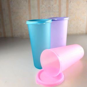 Gelas Tutup Warna / Sovenir Gelas Plastik / Gelas Warna