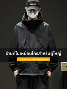 เสื้อแจ็คเก็ตทรงหลวมสำหรับผู้ชาย ฤดูใบไม้ร่วง ทรงหลวม ขนาดใหญ่ สไตล์อเมริกัน ระบายอากาศได้ดี ปกติ ปกติ ปกติ