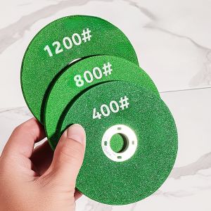 100 มม.บดล้อหนาแผ่นตัดสแตนเลสขัดขัด Pad สําหรับหินหินอ่อนหินแกรนิตเหล็กโลหะผสม Cerme