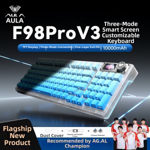 AULA | Customizable Game & Office Wireless 3-mode Keyboard