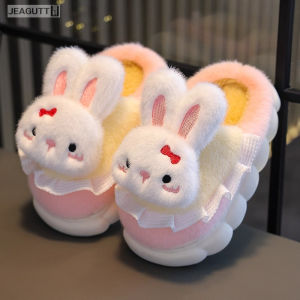 jeagutt | Slip-resistant Warm Lovely Cartoon Rabbit Slippers