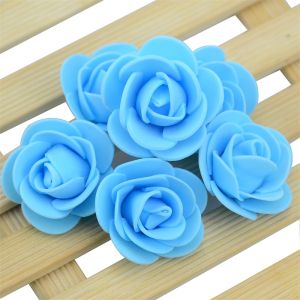 500 Chiếc Hoa Hồng Mini Làm Từ Xốp PE Để Trang Trí Thủ Công DIY Đám Cưới Nhà Cửa Hoa Hồng Nhân Tạo 3cm Dùng Cho Tiệc Cưới Tiệc Mừng Đầy Tháng