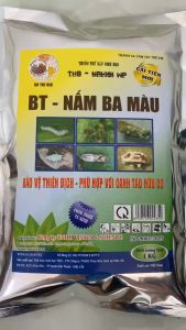 Nấm 3 Màu trừ sâu: sâu rầy rệp sáp nhện đỏ côn trùng - BT NẤM BA MÀU - Gói `1kg