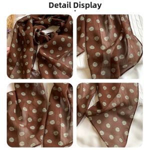 NANJILING | Printed Silk Scarf