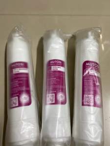[CHÍNH HÃNG] Bộ lõi lọc Đúc 123 MUTOSI - Bộ 3 lõi lọc thô đúc nguyên khối nối nhanh