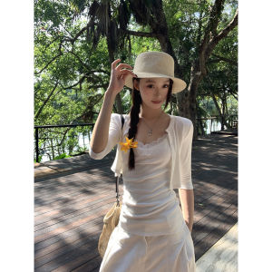 Summer Short Sleeve Korean Style Knitwear