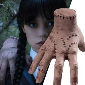 Halloween Horror Broken Hand Props Wednesday Event Handmade Toys Decoration Desktop Crafts Halloween Home Party Costume Accessories