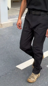 Elastic Utility Pants High Street Cargo Pants Quick-Dry Breathable Trousers with Multiple pockets Outdoor Hiking Pants