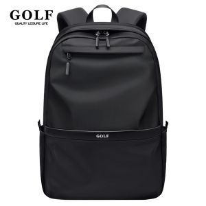 GOLF QUALITY Male Backpack Black Laptop Backpack Bag 17 3 inch Nylon Waterproof Mens Backpacks Large Expandable Multi Compartments Travel Back Pack Bags