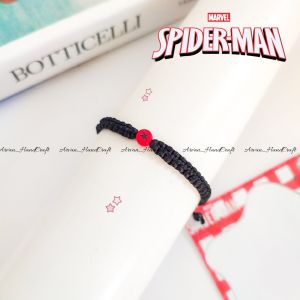 Gelang Couple Spiderman Bintang Love Kecil Model Rajut // Gelang Tali Rajut Couple Bintang Love Kecil Bracelet